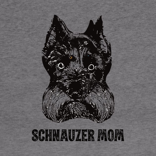 Schnauzer Mom - Schnauzer Mom by DoggyStyles